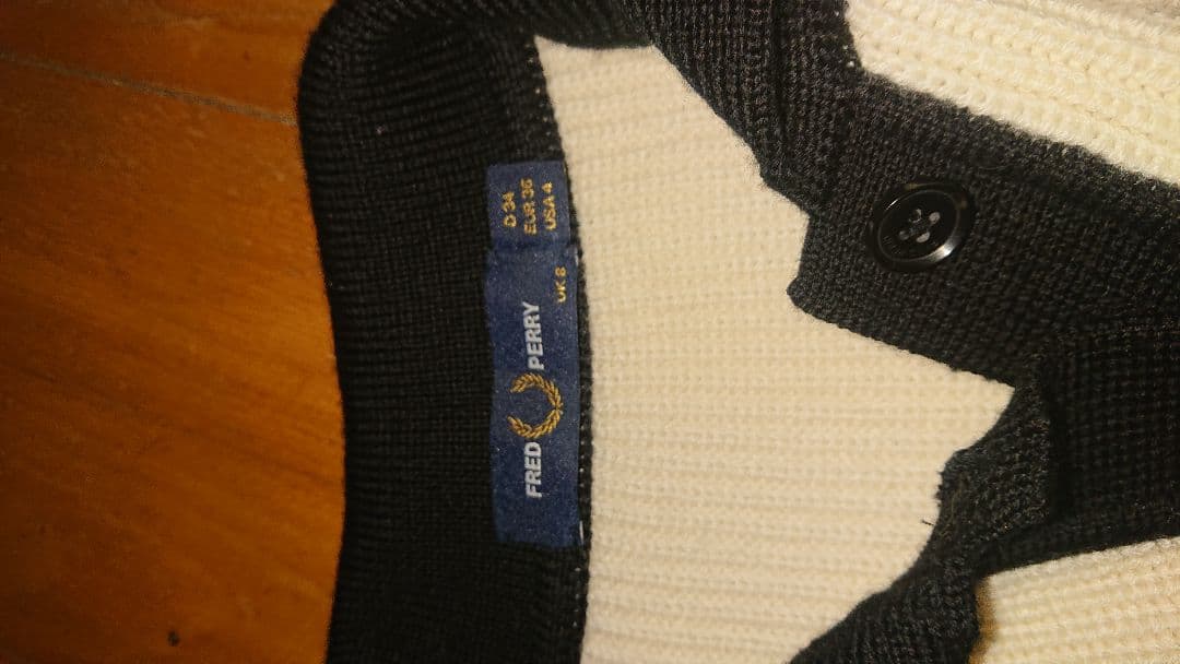 フレッドペリー セーター ニット FRED PERRY レディース UK8