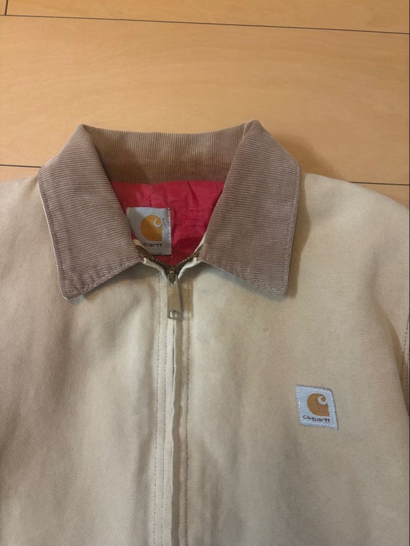 Carhartt 90s USA製　デトロイトジャケット　色落ちフェード