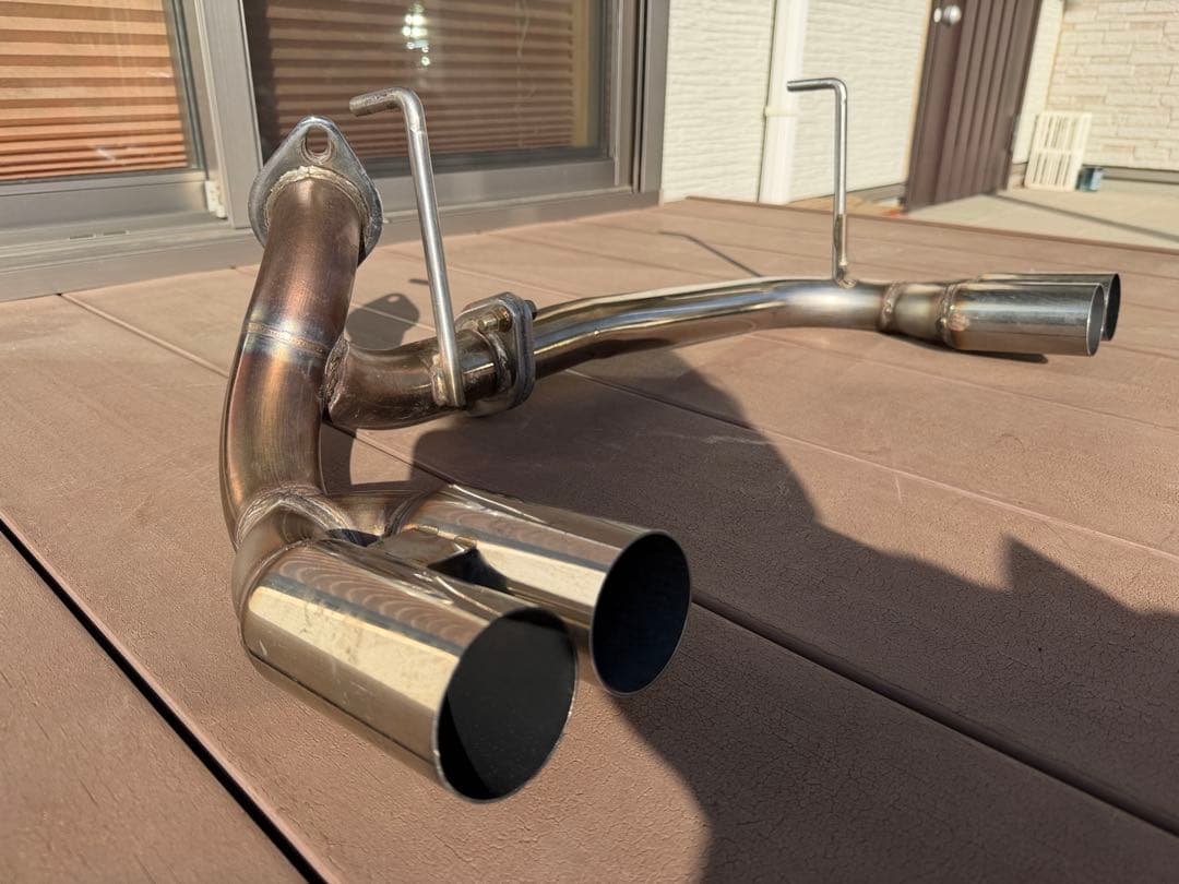 JB64/74 ジムニー用　ステンレスマフラー　直管