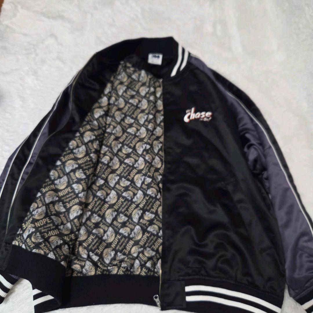 【入手困難╱美品】BIG刺繍スカジャン ニコアンド トムとジェリーワーナー