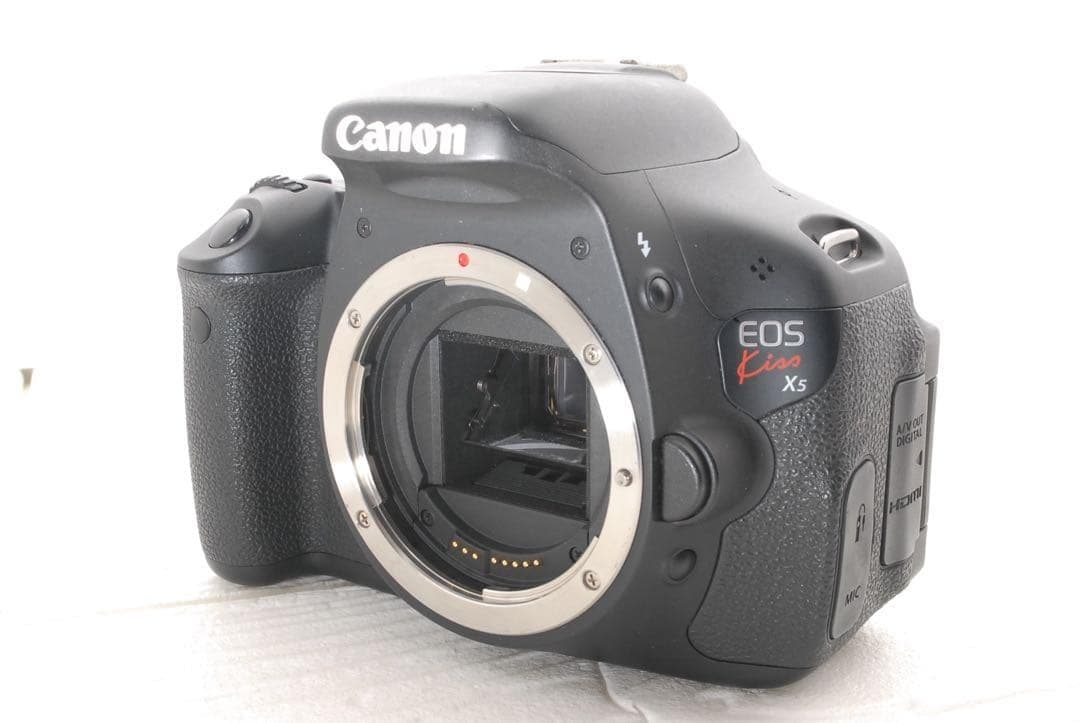 ショット数1544回✨Canon KissX5 標準レンズセット すぐ撮影OK
