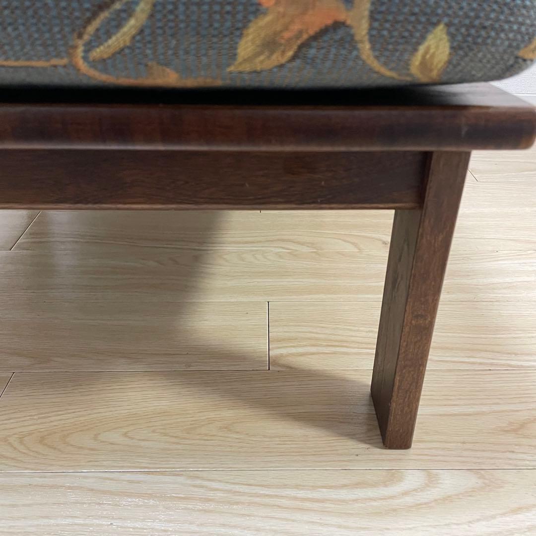 希少 美品 カリモク karimoku ローチェア 椅子 ②