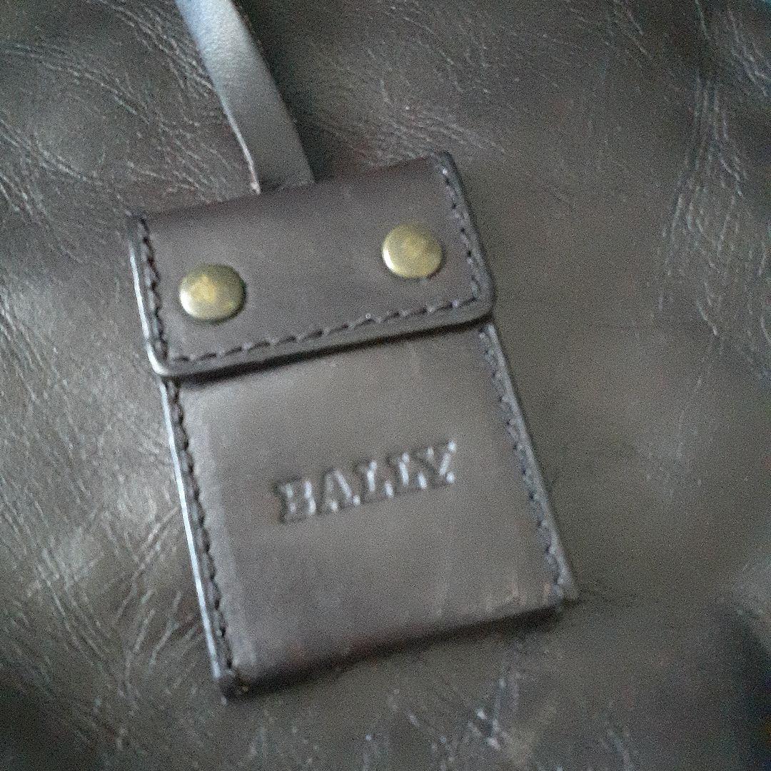 s*5様 BALLY バリー トートバッグ A4可能 チャーム付き