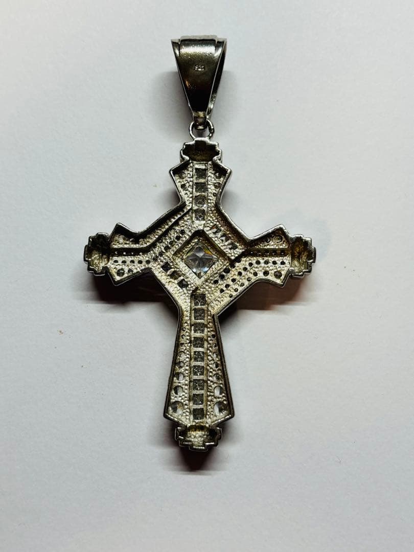 シルバージュエリー 十字架クロス（hiphopジュエリー）