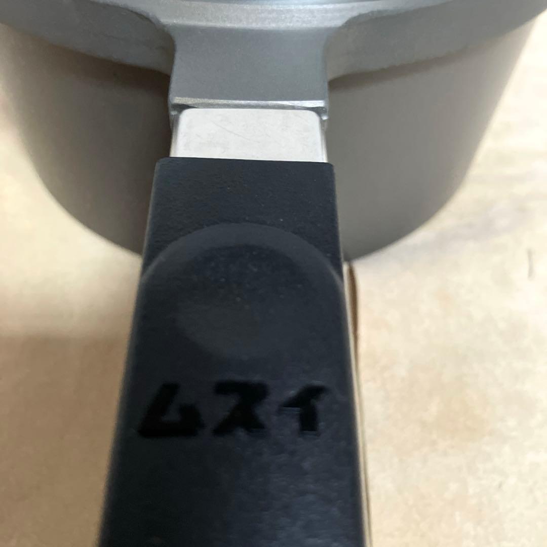 【未使用】ムスイ　無水鍋　片手鍋 ガラス蓋付　ミニセット