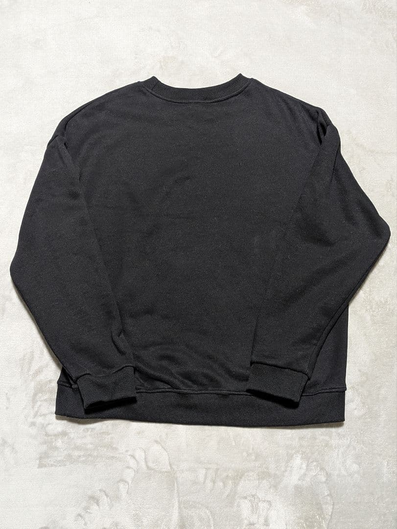 NIKE × STUSSY コラボ 刺繍ロゴ スウェット ブラック