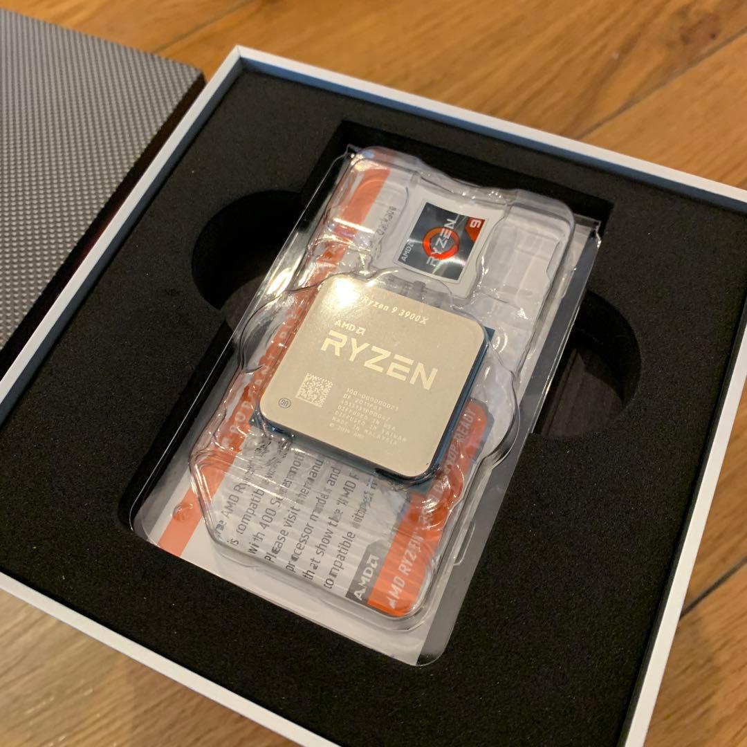 値下 美品 AMD Ryzen 9 3900X 新品クーラー付属 CPU AM4