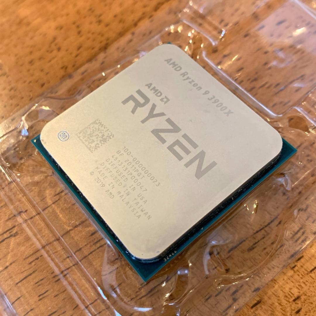 値下 美品 AMD Ryzen 9 3900X 新品クーラー付属 CPU AM4