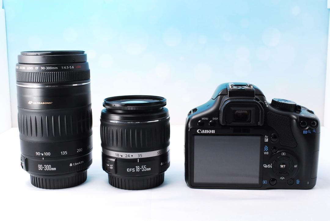 Canon Kiss X2 Wレンズキット 届いてスグ使える♫キヤノン