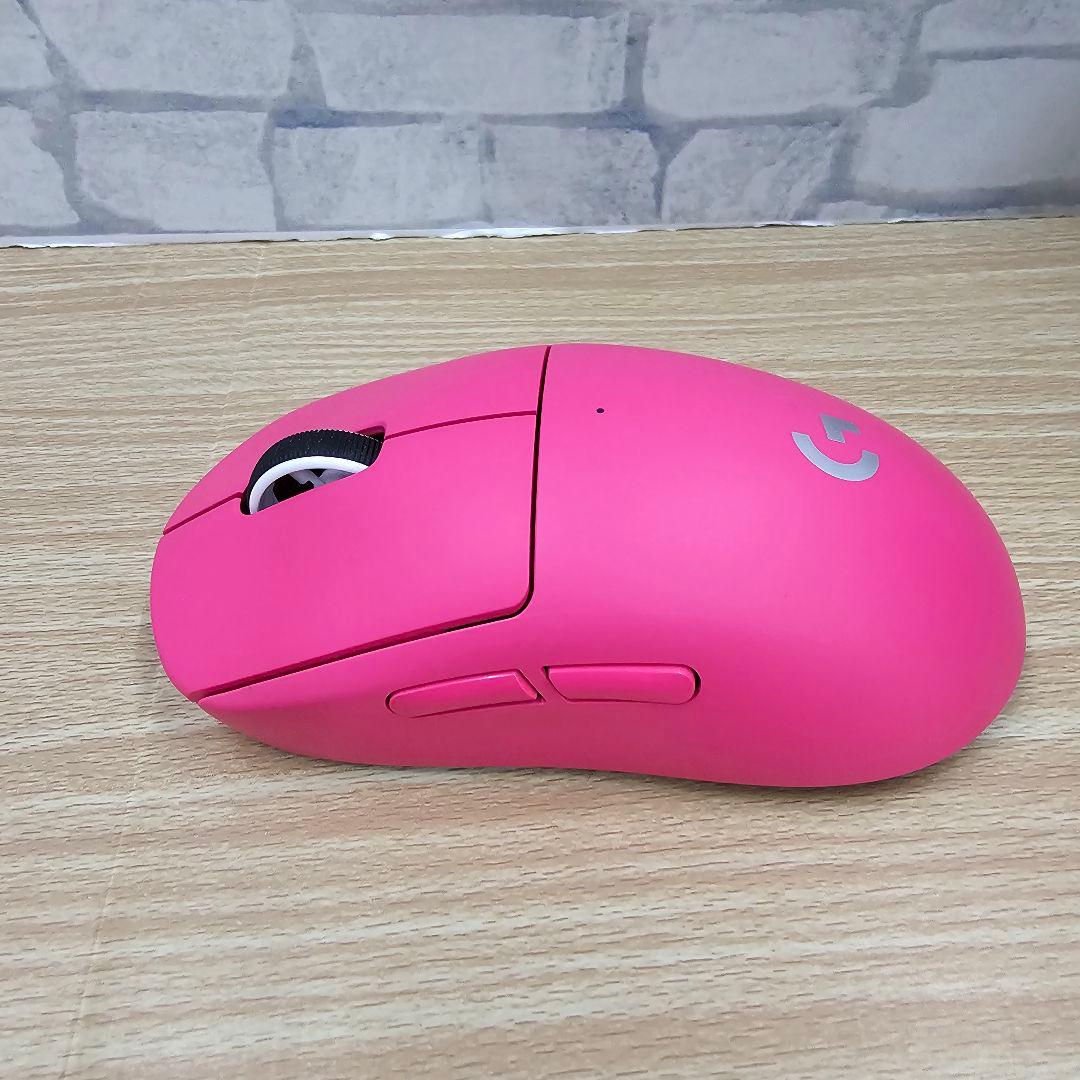 logicool G PRO X SUPERLIGHTマウス ピンク マゼンタ