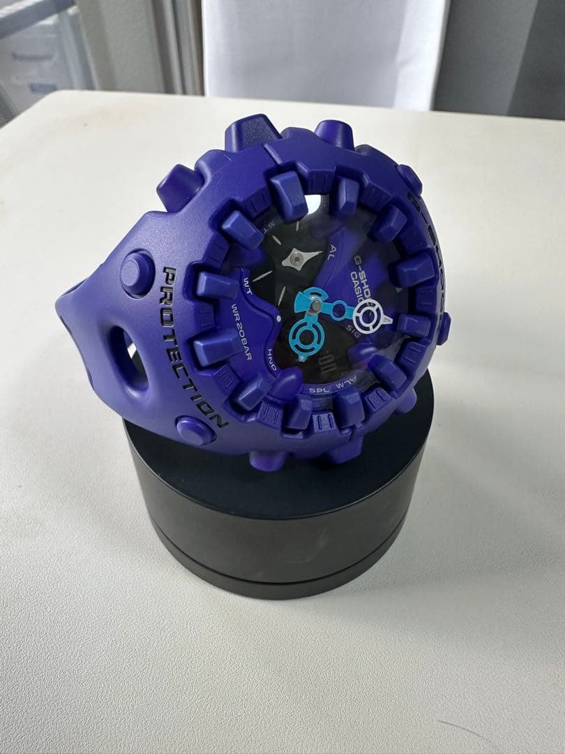 新品に近い G-SHOCK GA-V01-2AJF ムラサキ CASIO