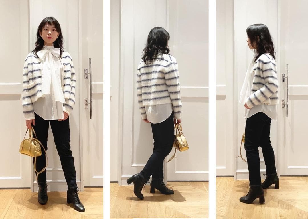 ヴィンテージブロードボウブラウス 　allureville