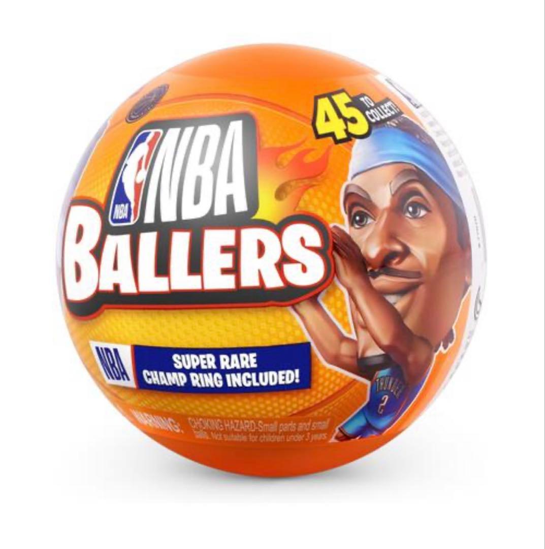 5サプライズシリーズ2 NBAボウラーズ　4個セット　おまけ付き（ハーフコート）