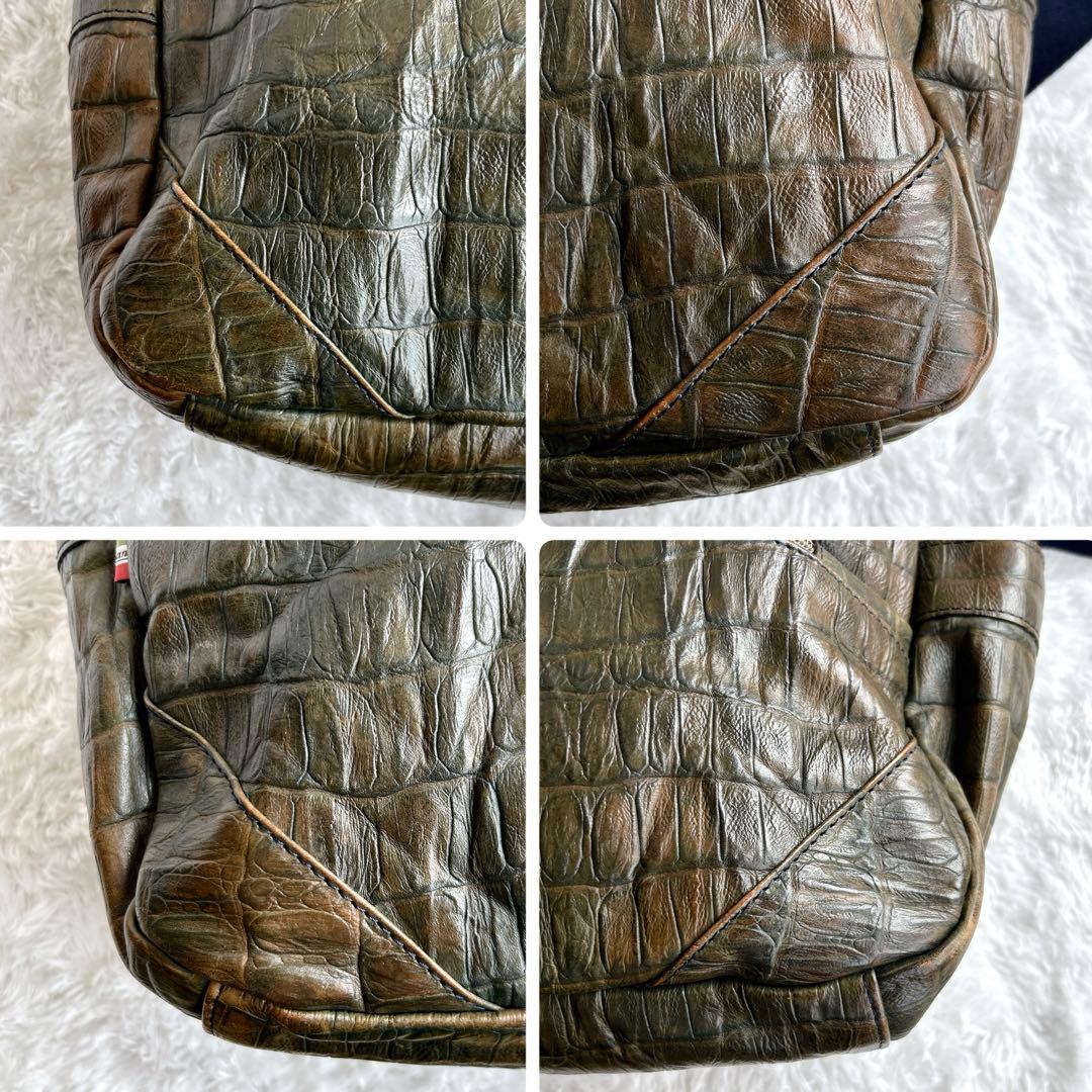 美品 Orobianco オロビアンコ 2way ショルダーバッグ オールレザー