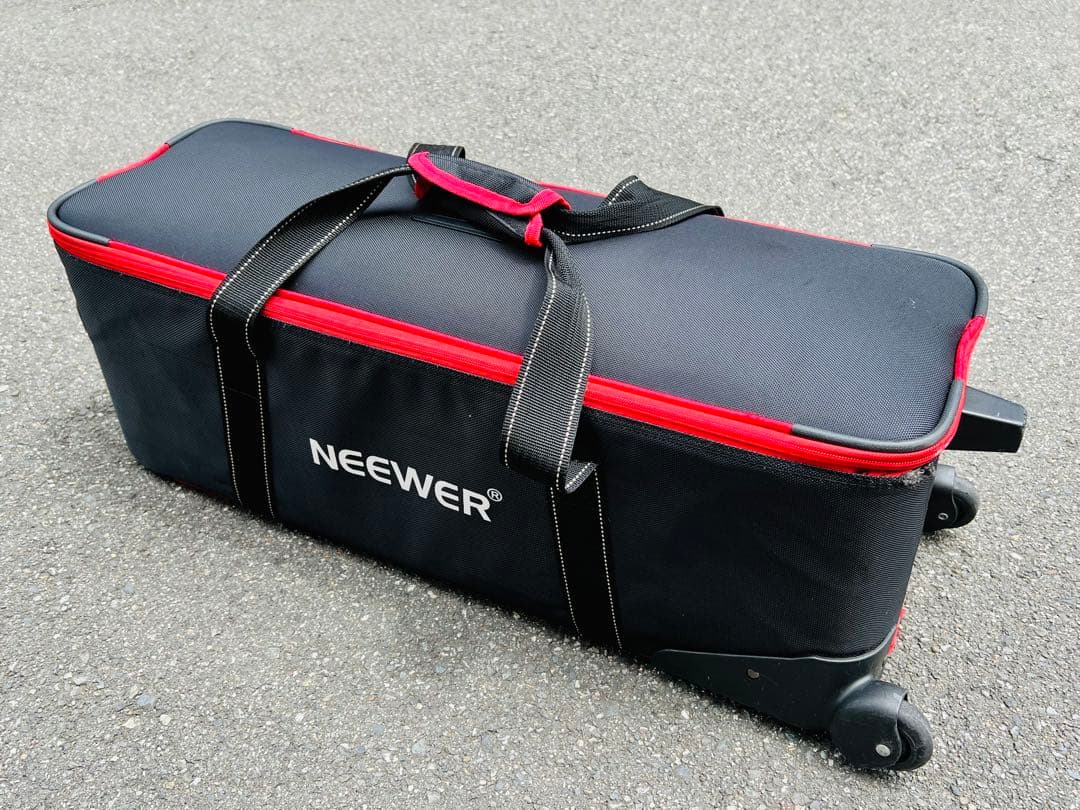 NEEWER　カメラ撮影　照明機材　トロリー　キャリーバッグ　2輪