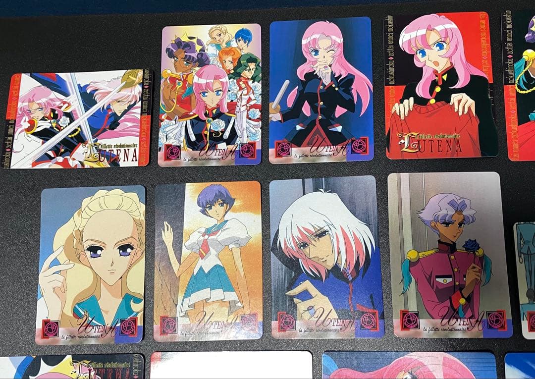 少女革命ウテナ カードダス アマダ 開封したばかりの美品カード 32枚セット