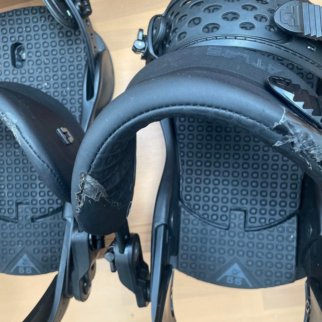 UNION スノーボード ビンディング ブラック　アトラス