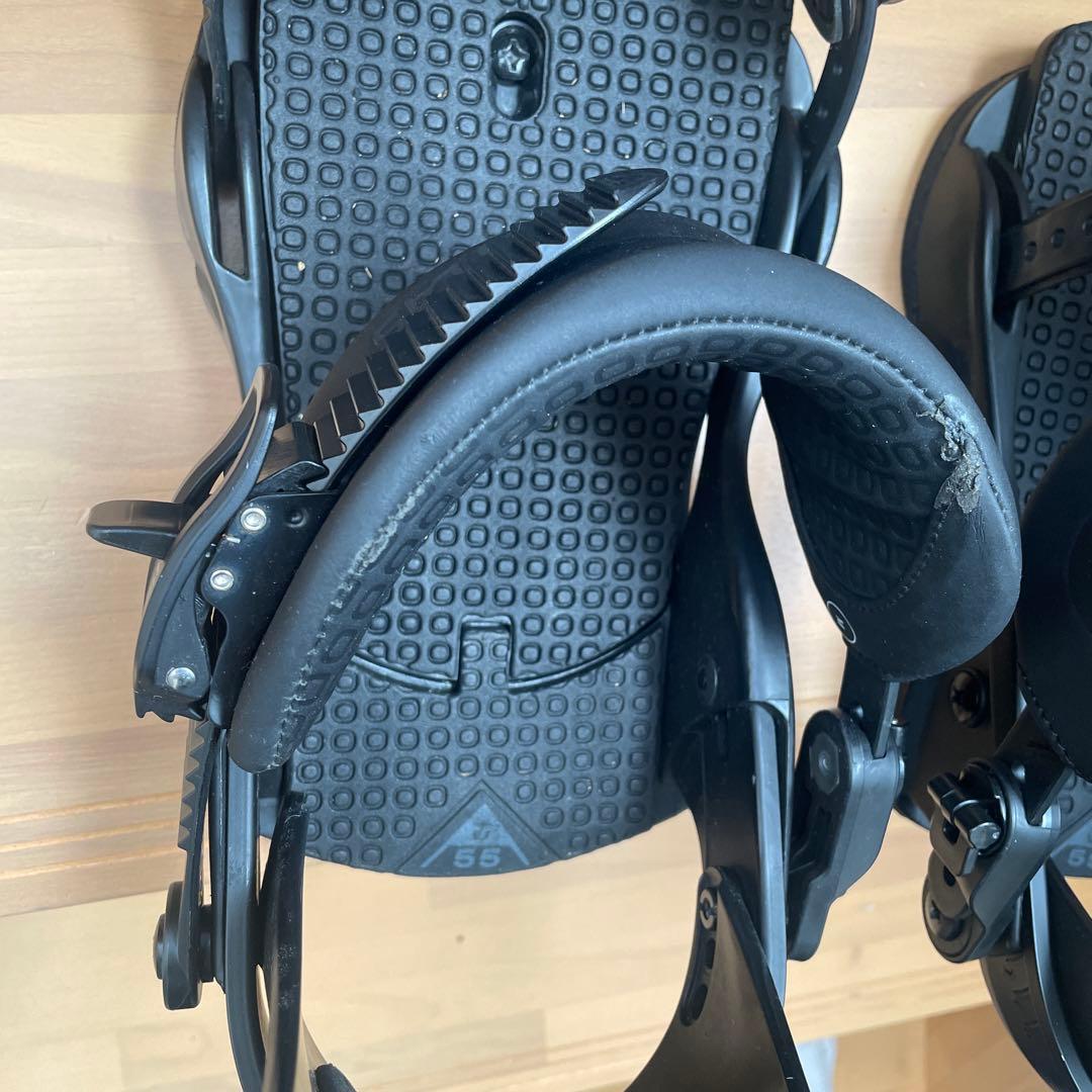 UNION スノーボード ビンディング ブラック　アトラス