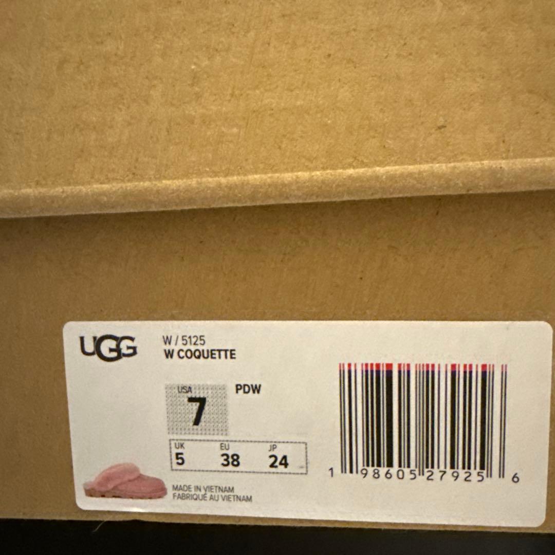 UGG アグ　W COQUETTE　5125-PDWサイズ7