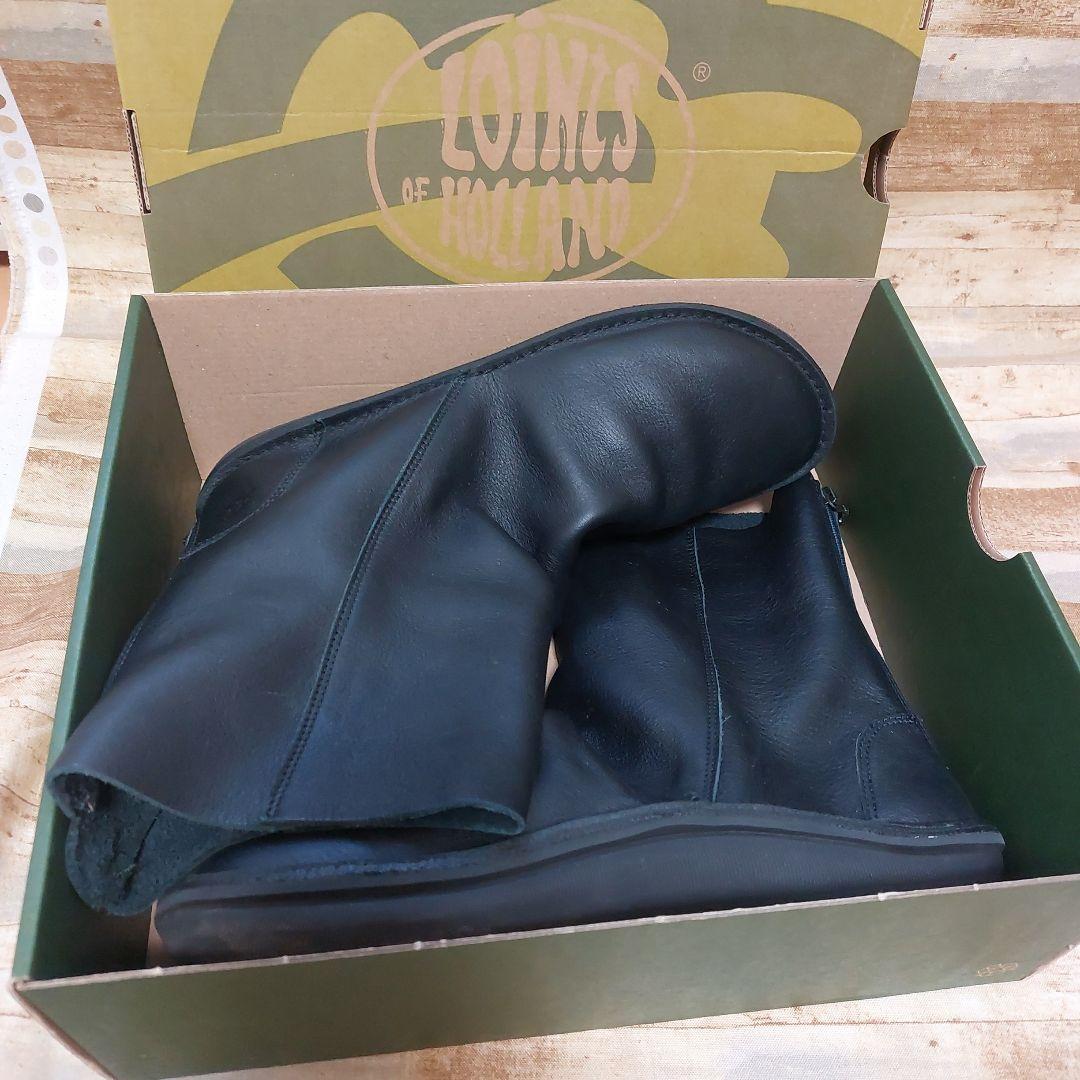 ロインツ (オランダ)ブーツ　ブラックサイズ40 　定価¥39600