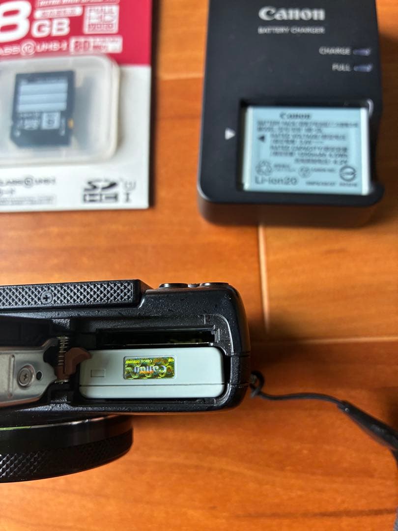 CANON power shot G7X wifi と16gb SDHC付き