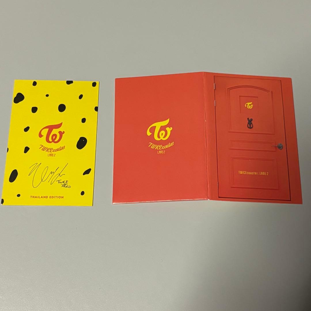 TWICE TWICEcoaster LANE2 タイ盤 ジヒョ トレカ