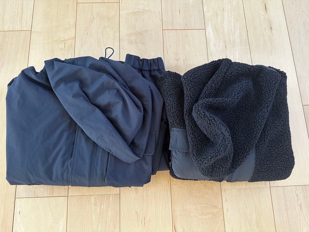 GU ENGINEERED GARMENTS ジェルパーカとボアフリース2点