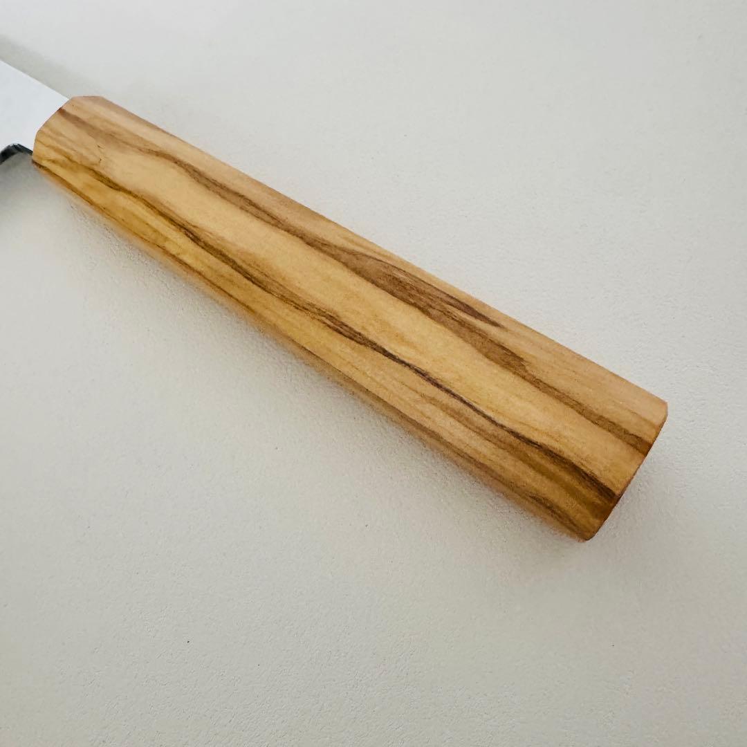 270mm 切付柳刃包丁 鏡面　オリーブウッド八角柄 刺身包丁 全鋼 和包丁