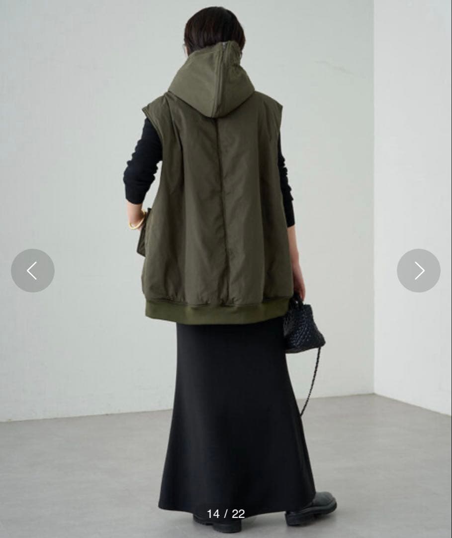 本日限定価格！新品タグ付♡LOUNGEDRESS ミリタリージレブルゾンF