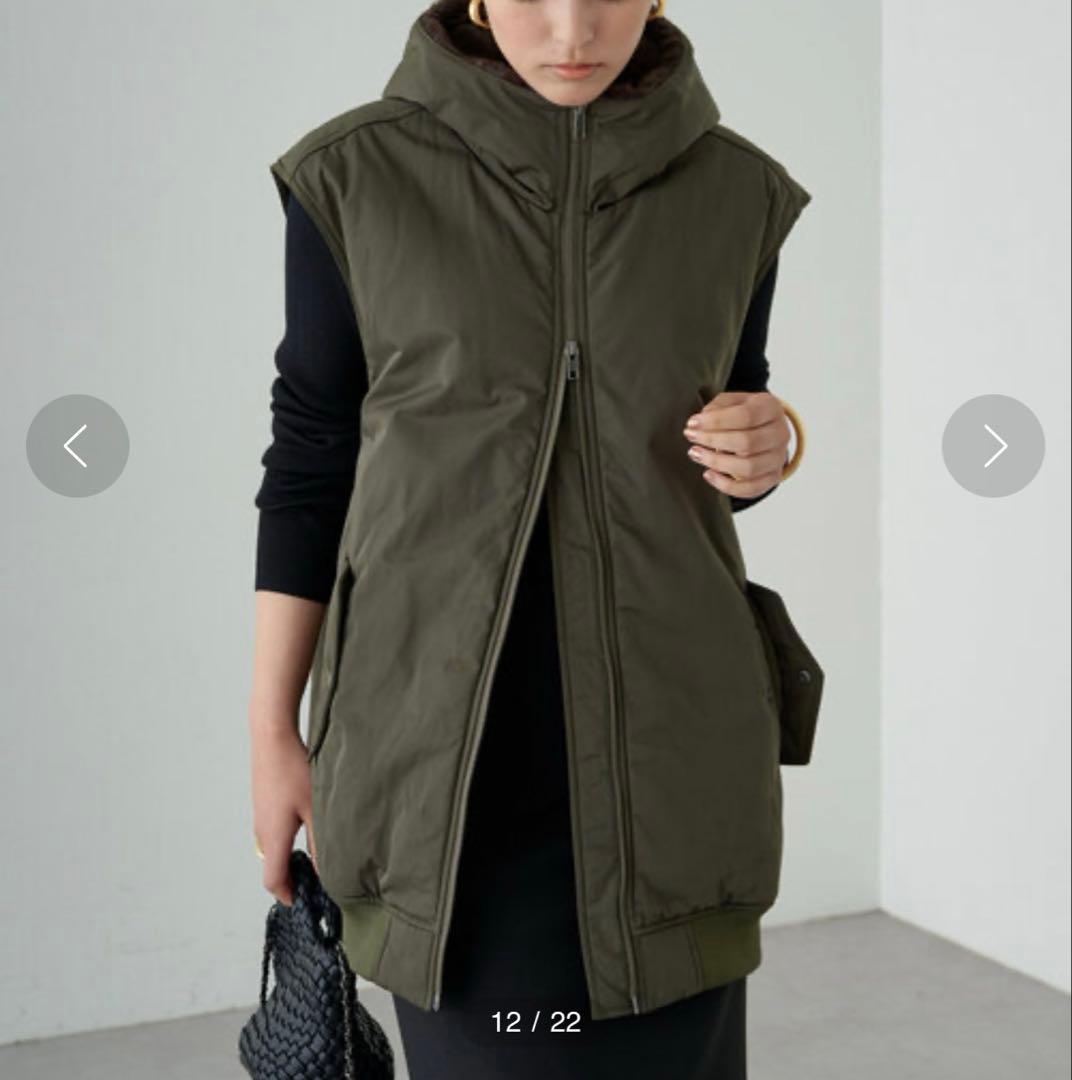 本日限定価格！新品タグ付♡LOUNGEDRESS ミリタリージレブルゾンF