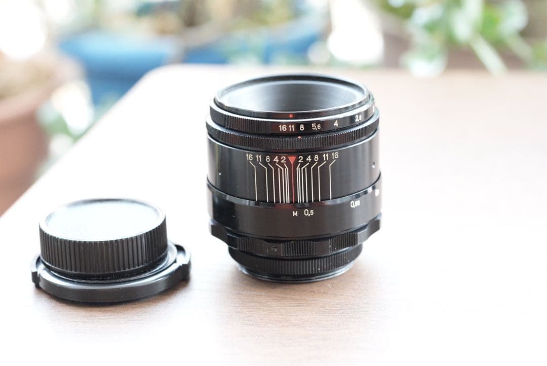 極美品 KMZ Helios-44-2 58mm f2 ぐるぐるボケ