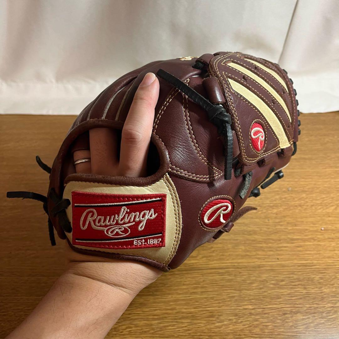 まいまい ローリングス 一般軟式 グローブ グラブ HOH 極美品 投手用