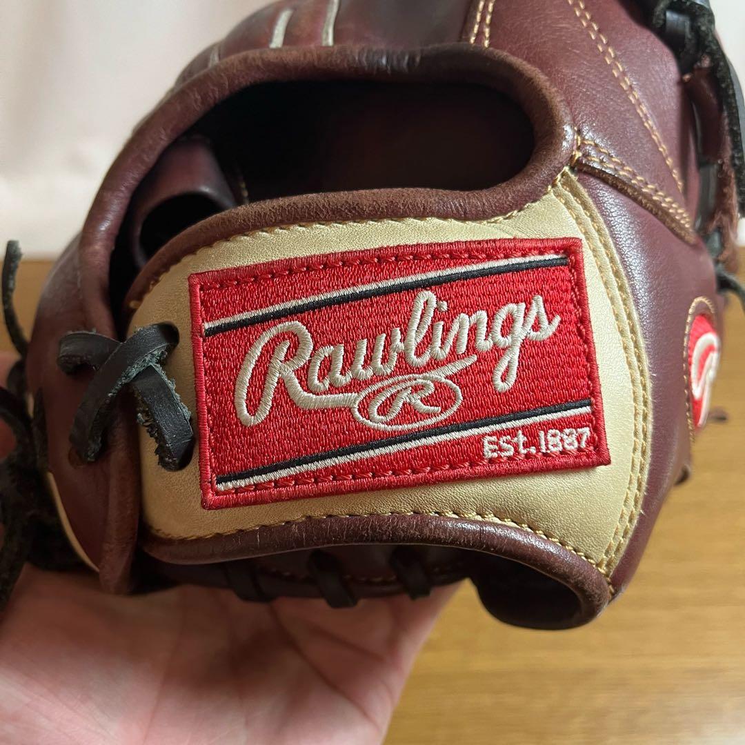 まいまい ローリングス 一般軟式 グローブ グラブ HOH 極美品 投手用