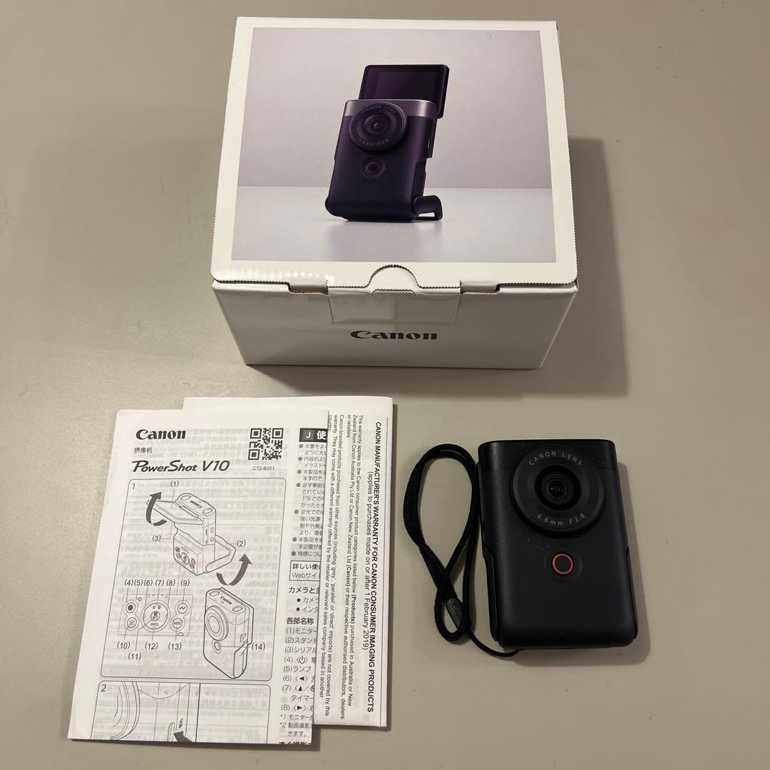 Canon PowerShot V10 【美品 箱あり】　※動作確認済