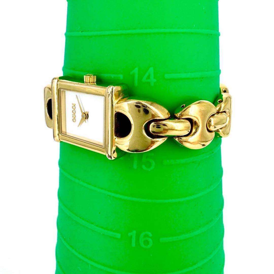 【付属品完備】GUCCI 1800L ゴールド チェンジベルト 腕時計