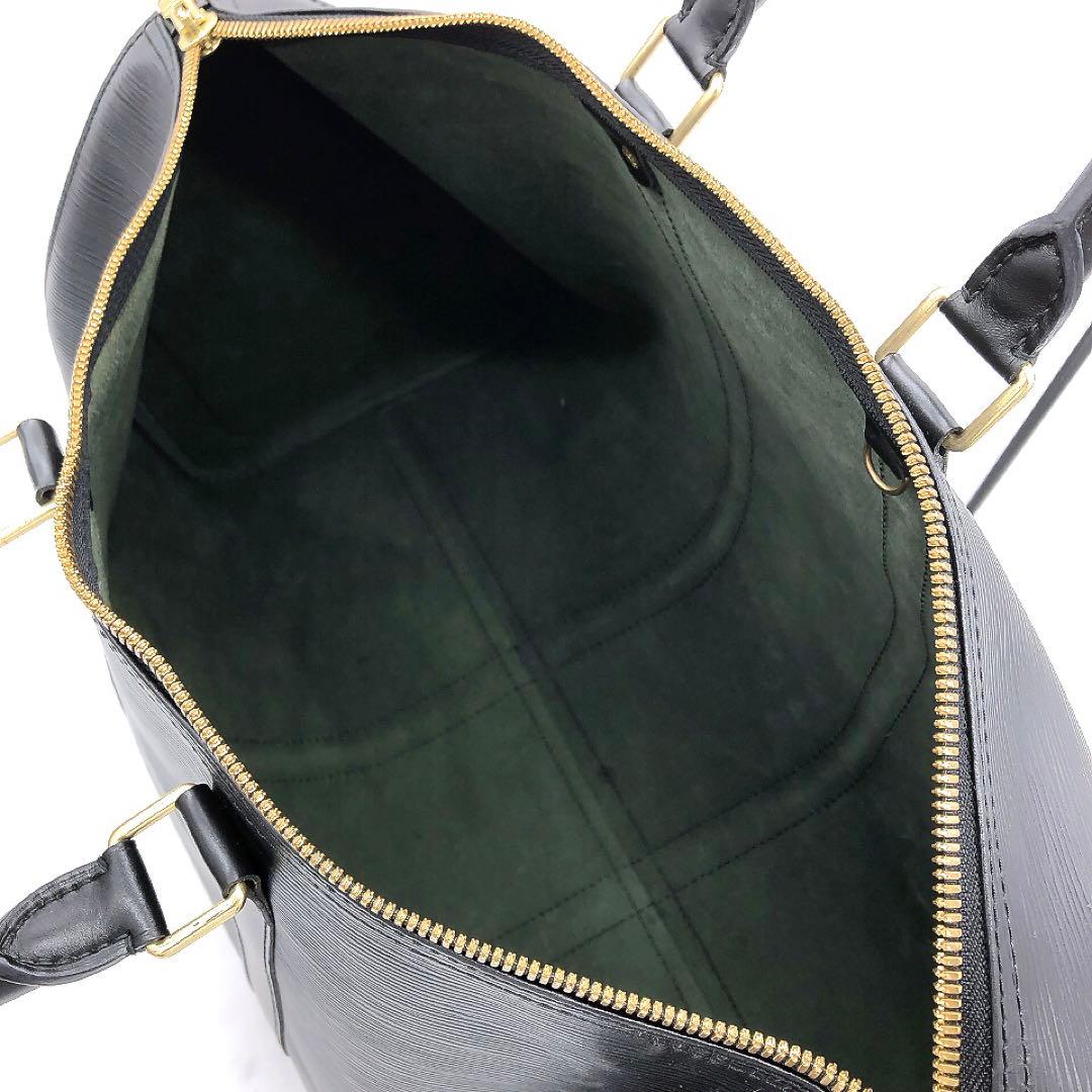 【LOUIS VUITTON】キーポル45 ボストンバッグ　エピ　ブラック