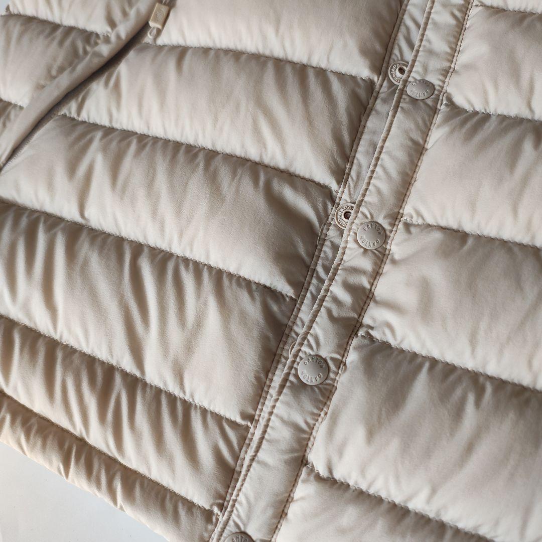 ダントン　インナーダウン　ジャケット　36　オイスターホワイト