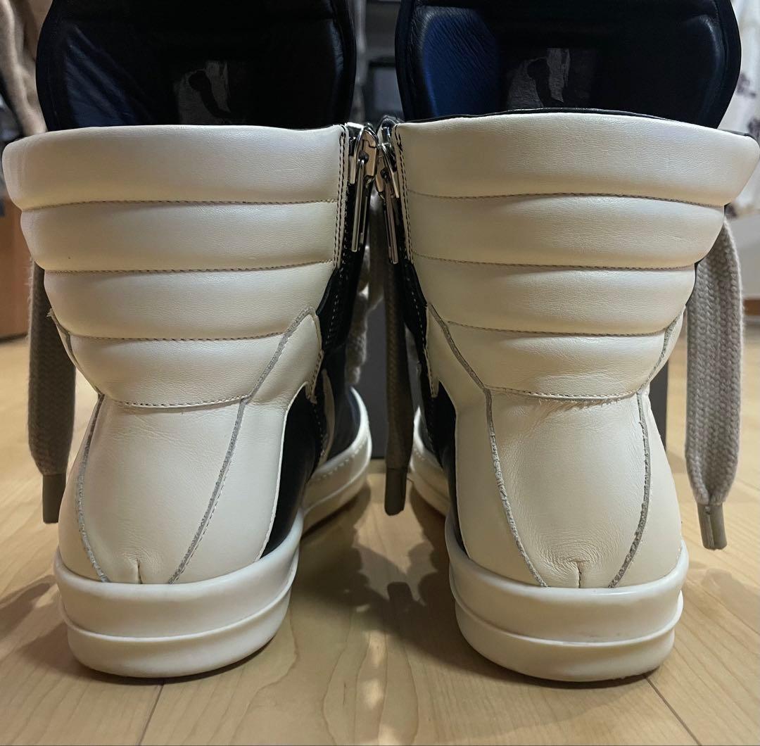 靴 rick owens geobasket jumbo lace