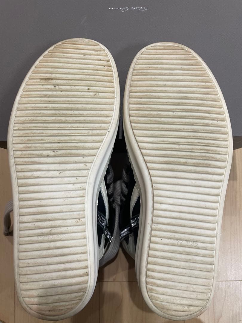 靴 rick owens geobasket jumbo lace