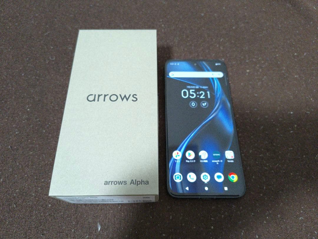 arrows Alpha M08 ブラック（SIMフリー）