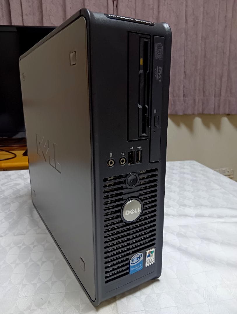 デル optiplex gx520 xp/win7 デュアルブート FDD 搭載