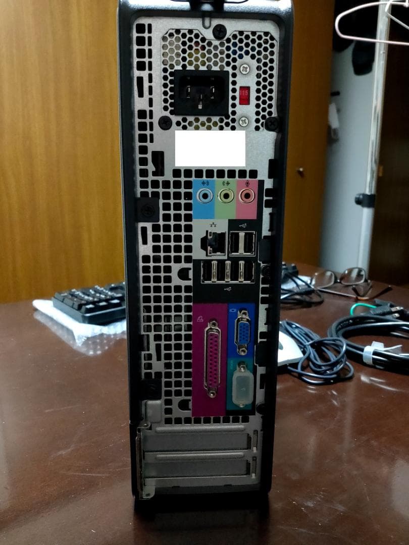 デル optiplex gx520 xp/win7 デュアルブート FDD 搭載