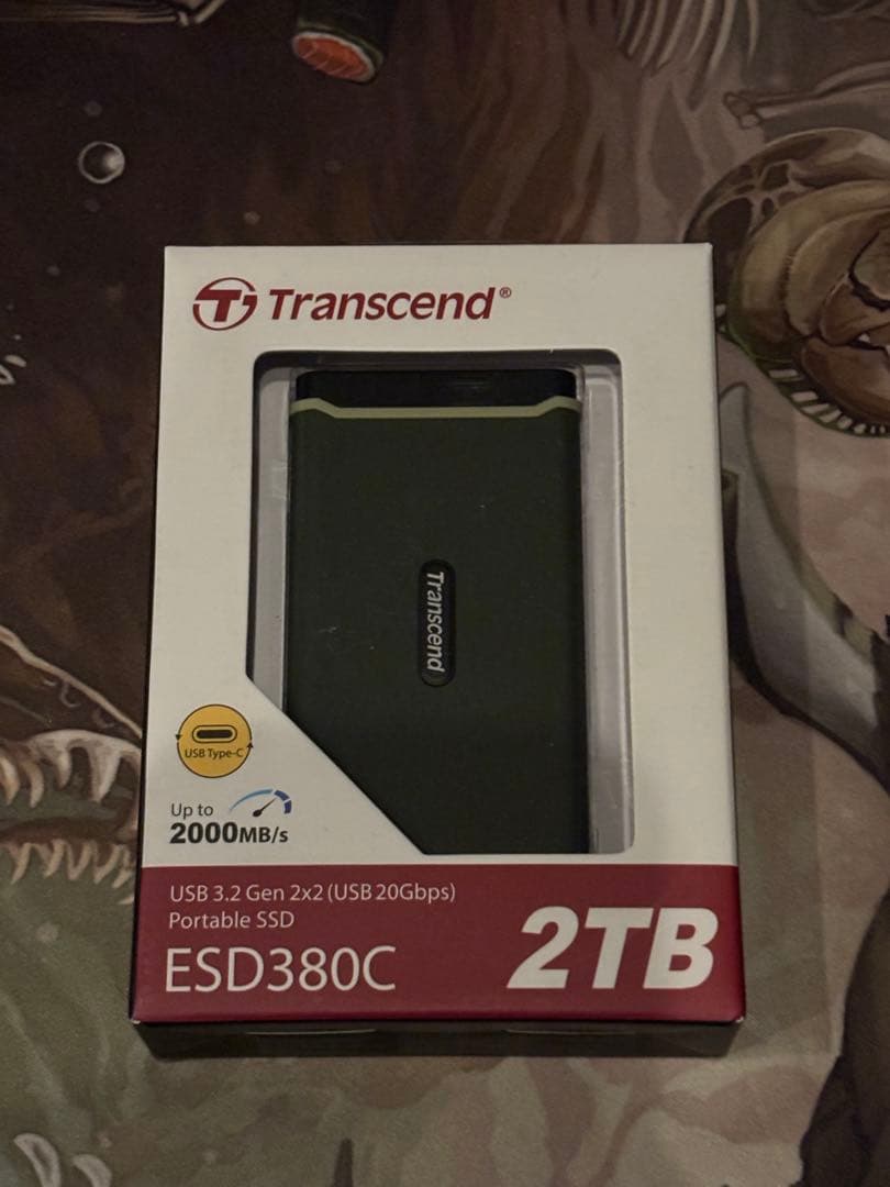 新品未開封 Transcend ESD380C 2TB ポータブルSSD ①