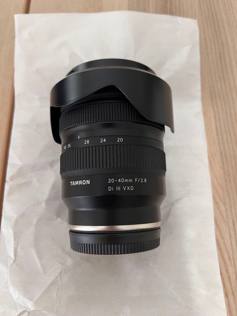TAMRON 20-40mm F/2.8 Di III VXD 屋内撮影のみ。