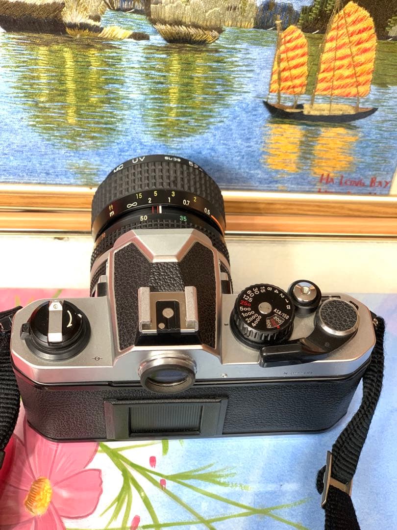 ニコン FM2 シルバー 70mm 単焦点レンズ