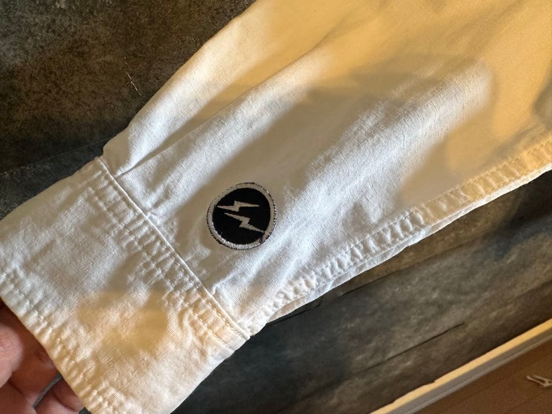 Fragment × NEIGHBORHOOD ロゴ入り 長袖シャツ 藤原ヒロシ