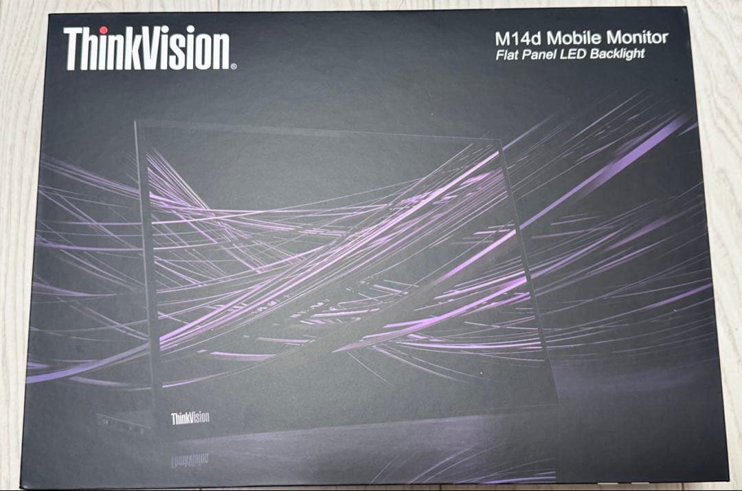 LenovoThinkVision M14d 美品保証2027年７月まで付