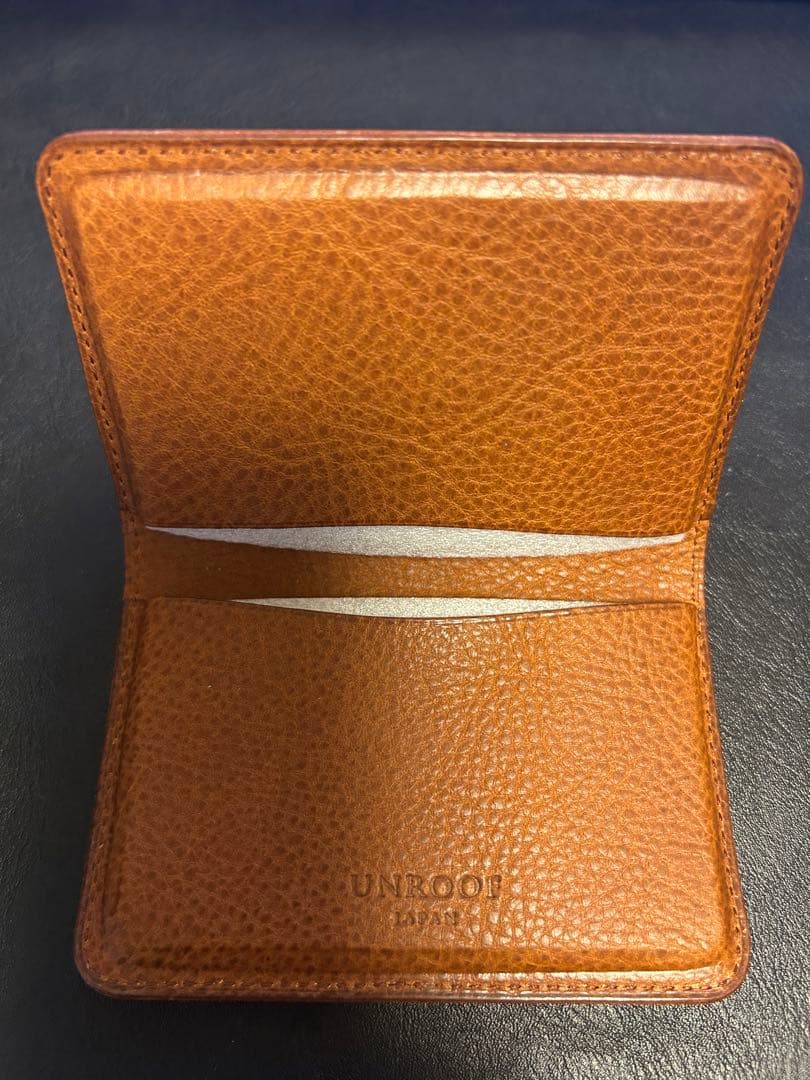 UNROOF 名刺入れ Black