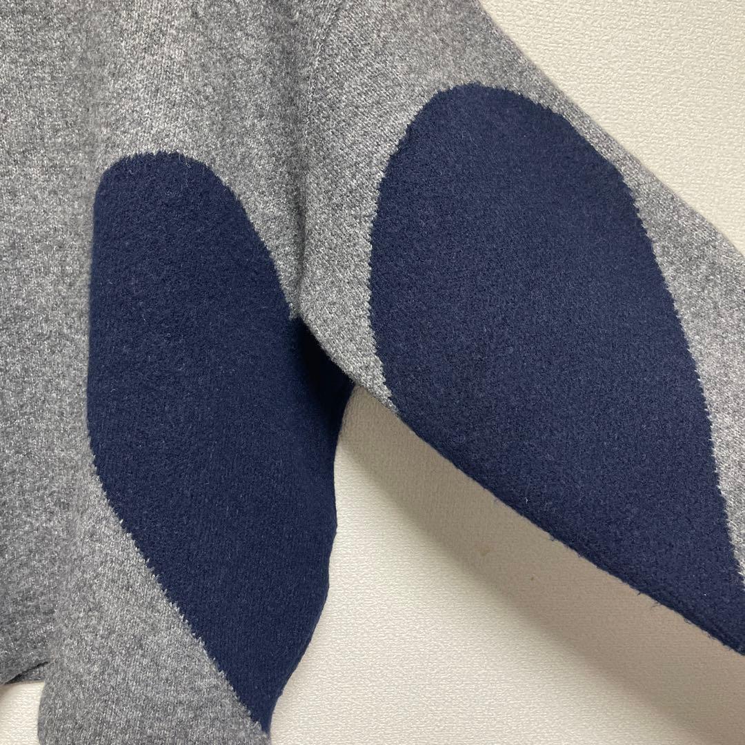 NKNIT ンニット　♡pattern KNIT グレー