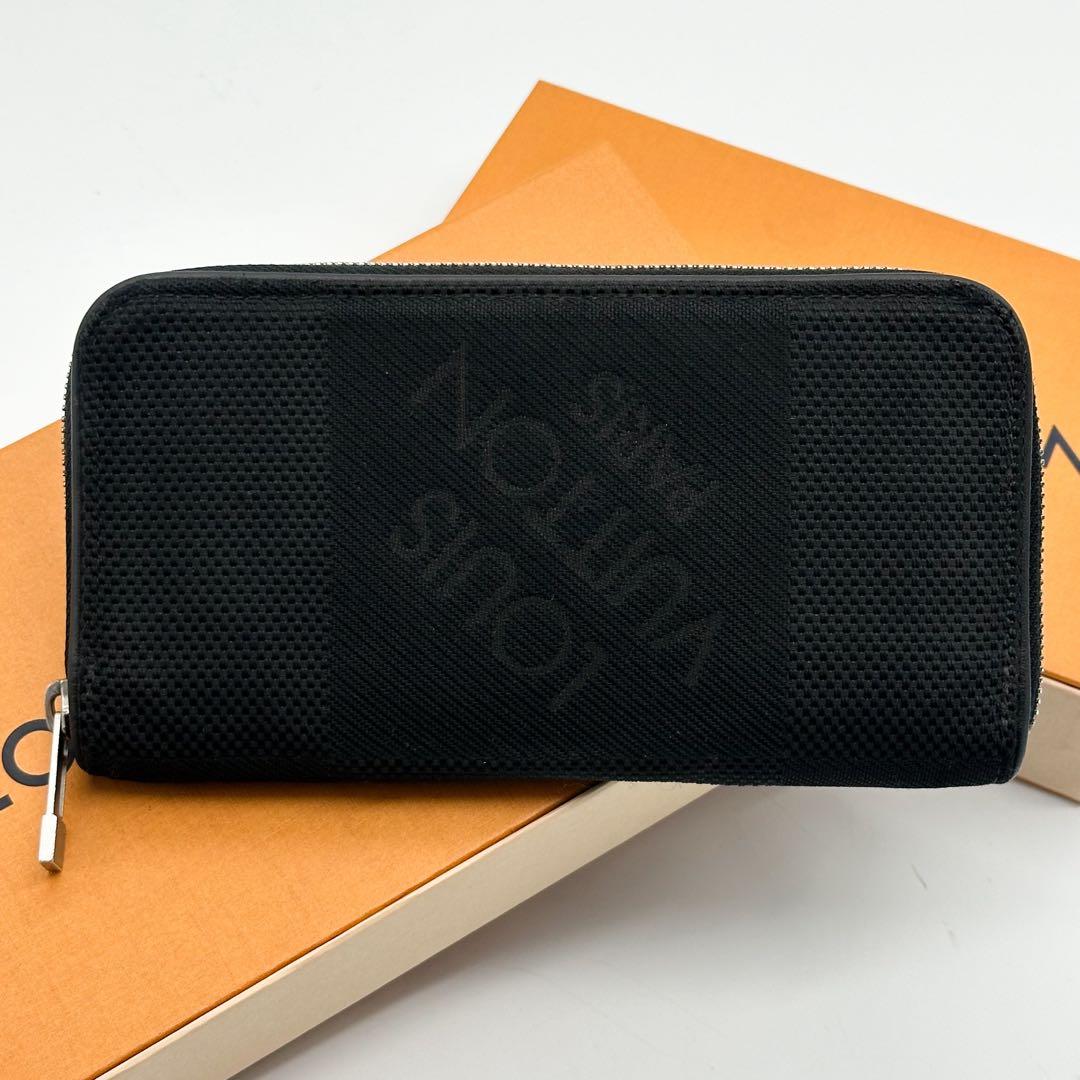 ルイヴィトン ポルトフォイユ ロン ダミエ ジェアン ヴェルティカル 長財布